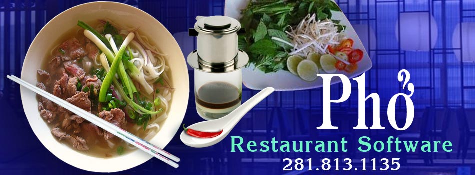 Pho Restaurant Software
